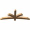 Ekena Millwork Davenport Timber Gable Bracket, Western Red Cedar, 60"W x 25"H x 3 1/2"D x 3 1/2"F, 10/12 Pitch GBW060X25X0404DAV00SWR - alternate 2